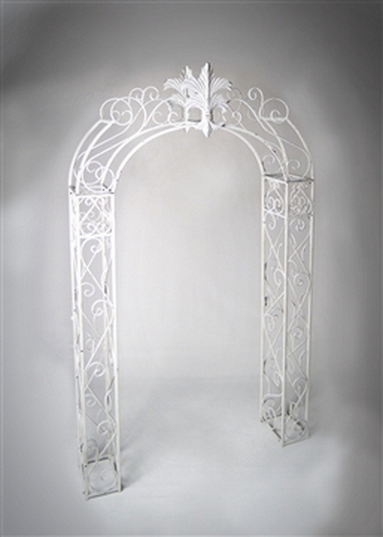 Arch, Antique White Iron